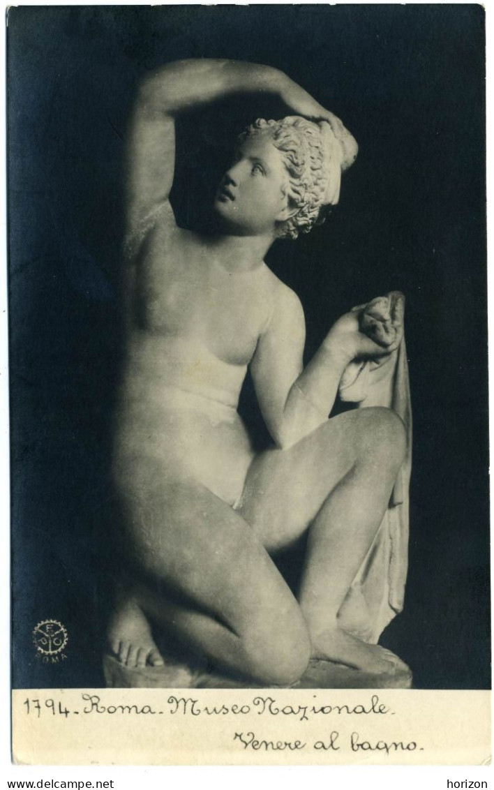 G.759  ROMA - Museo Nazionale - Venere Al Bagno - Collez. P.E.C. - 1938 - Museen