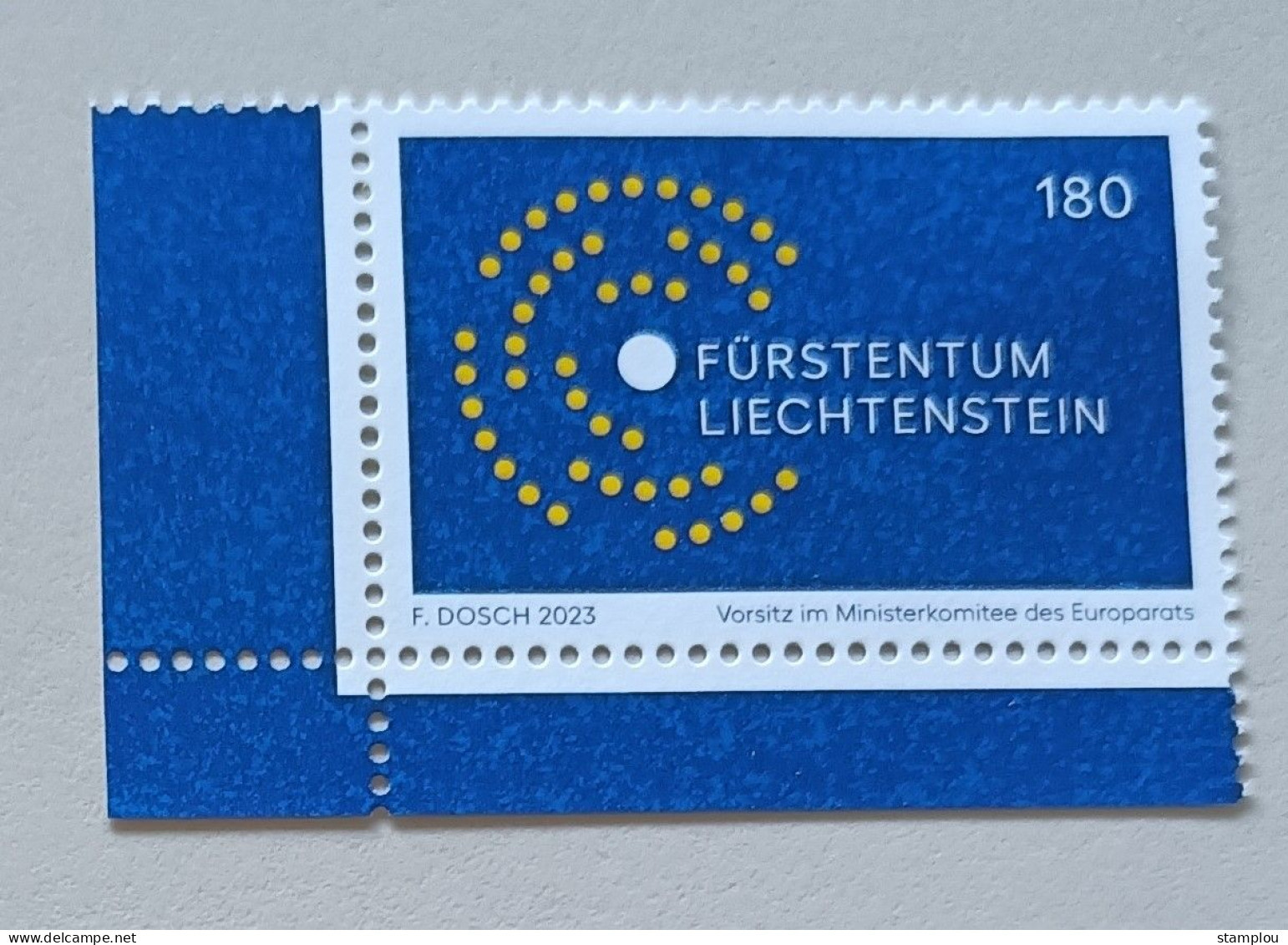 Liechtenstein 2023 Chairman Council Of Europa - European Ideas