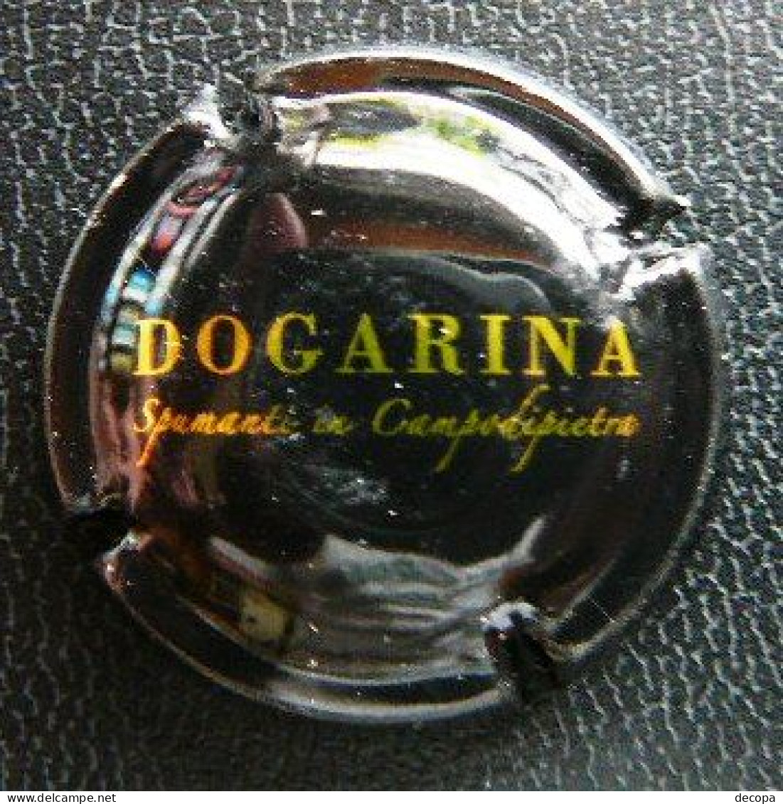 (ds-024) CAPSULE  Spumanti In Campodipietra  Dogarina    Noir/or   Zwart/goud - Schuimwijn