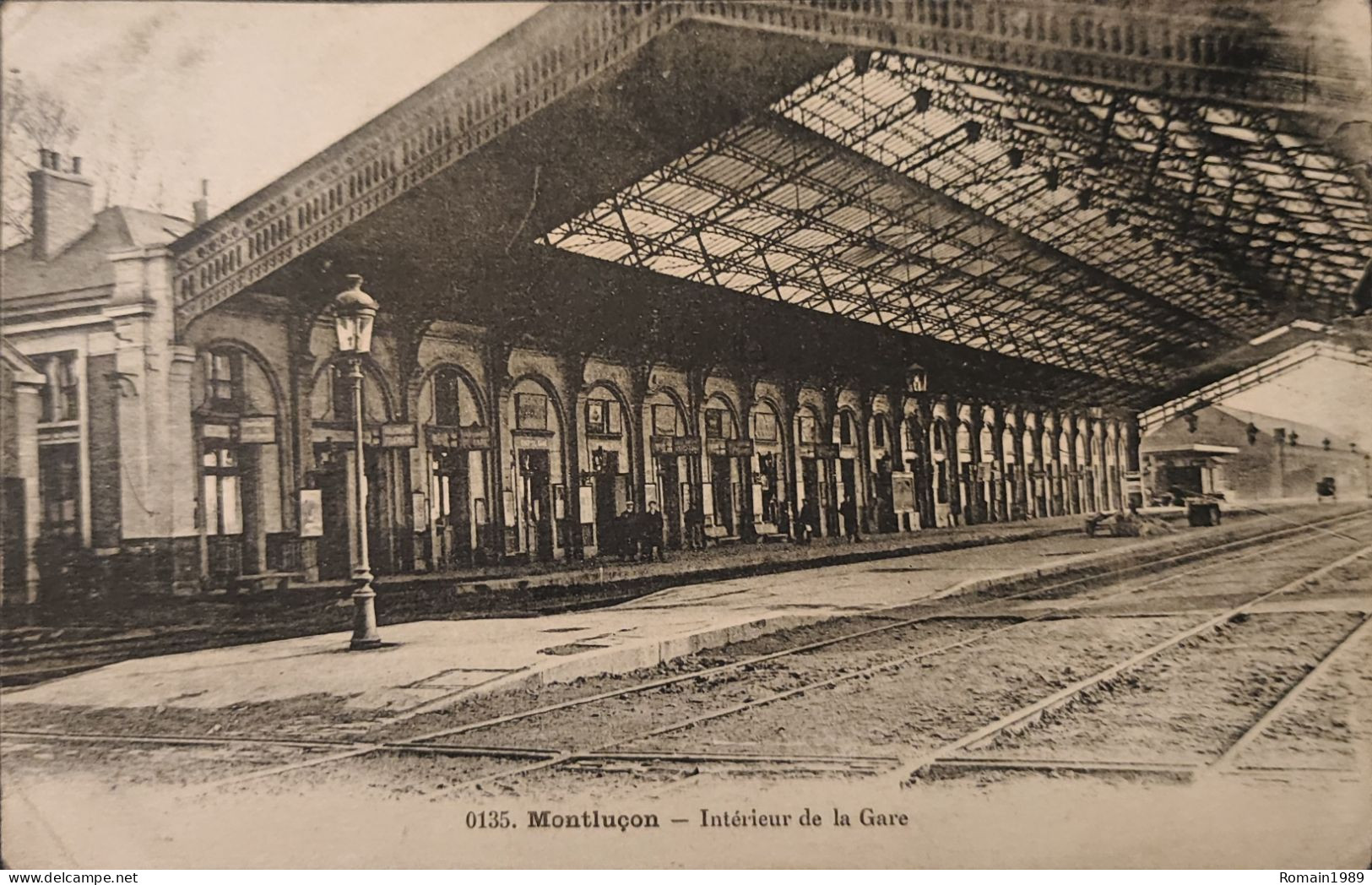 Montluçon Intérieur De La Gare - Montlucon