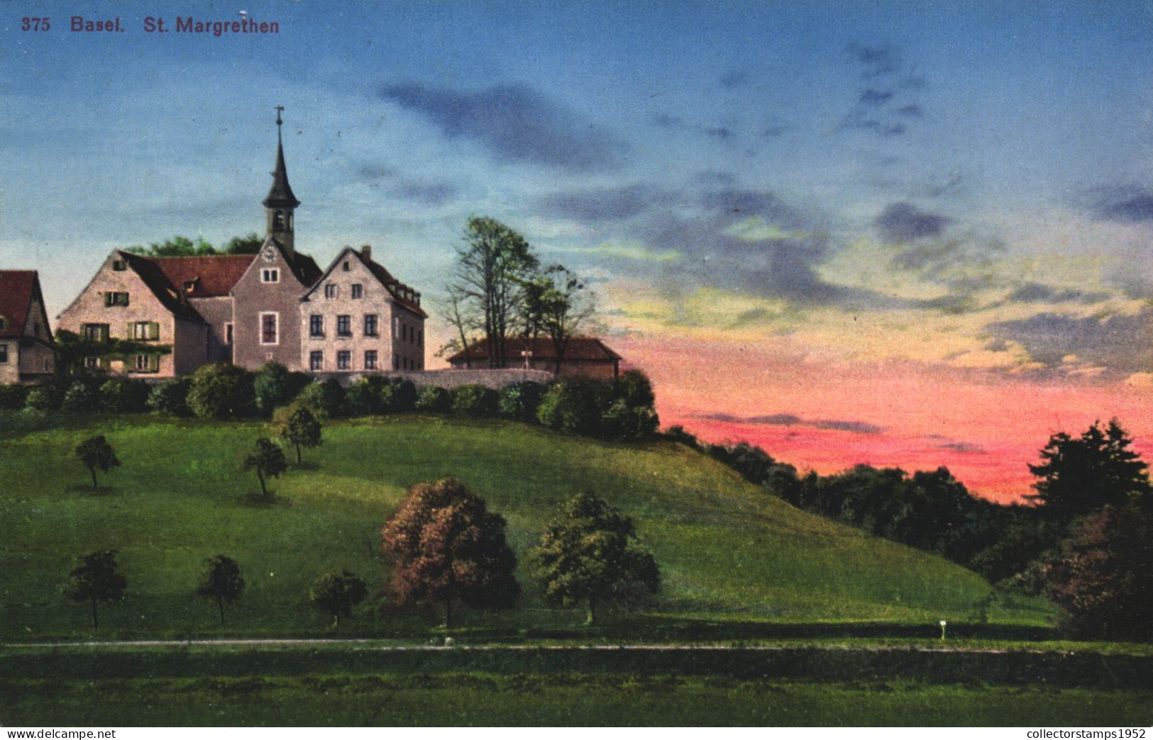 BASEL, SAINT MARGRETHEN, ARCHITECTURE, SWITZERLAND, POSTCARD - Basel