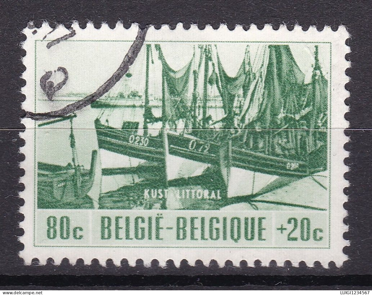 UNIFICATO NR 91918 PORT DE ZEEBRUGGE - Used Stamps