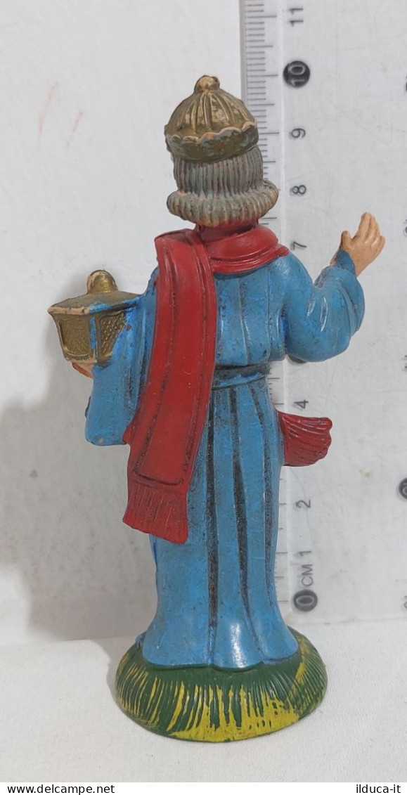 I117222 Pastorello Presepe - Statuina in plastica - Re magio