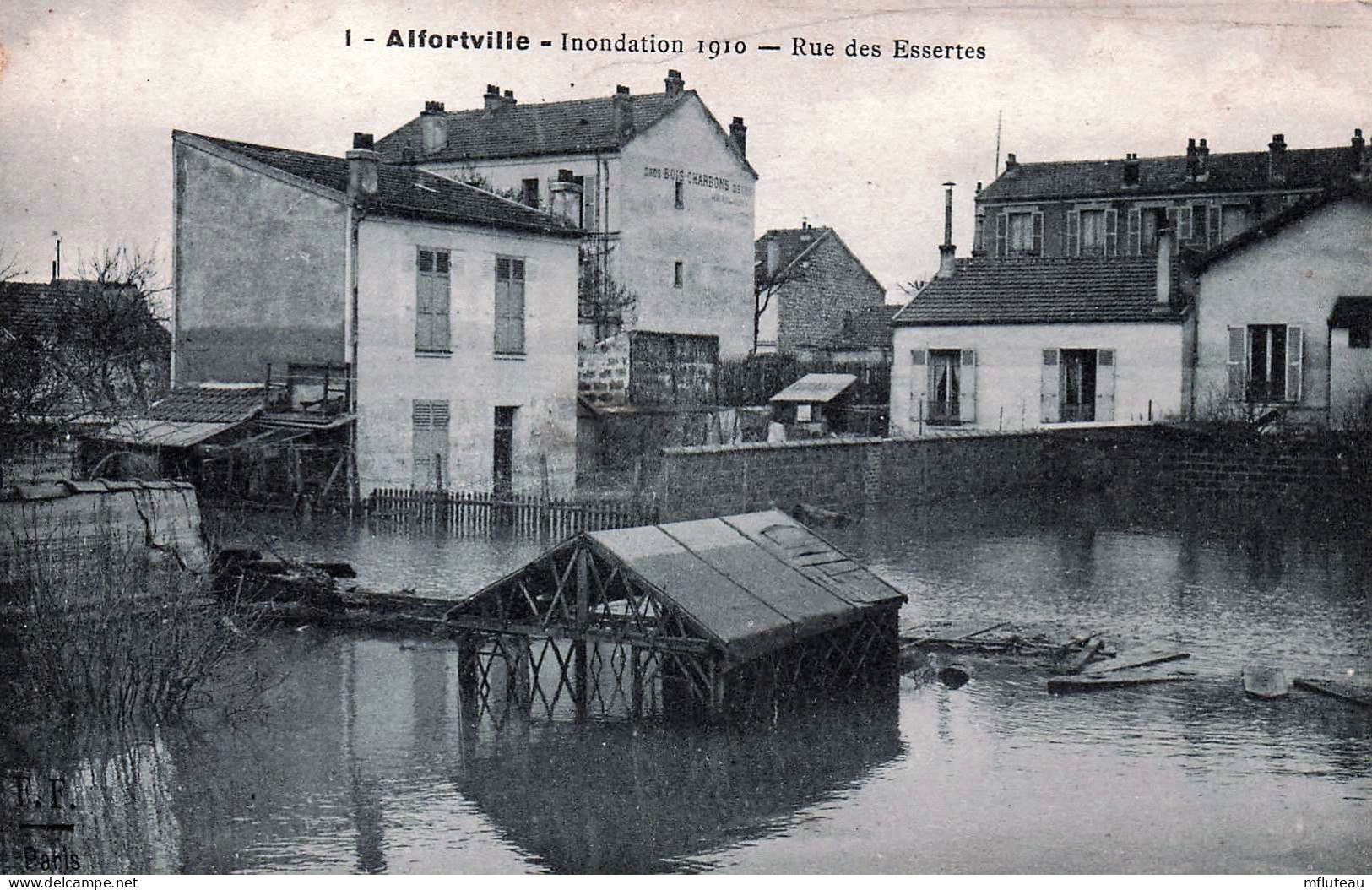 94* ALFORTVILLE   Crue 1910    Rue Des Esseries     RL45,0346 - Alfortville