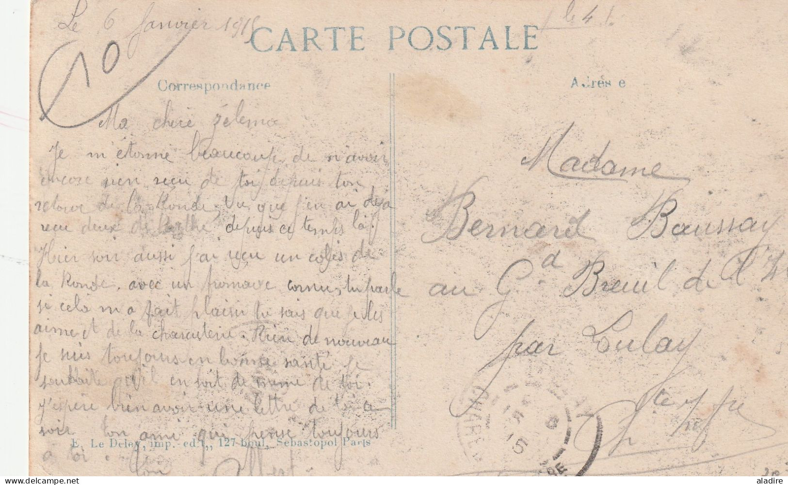1914/1918 - Collection de 9 enveloppes et cartes - SAINTE ADRESSE - gouvernement belge en exil - Poste belge - Belgisch