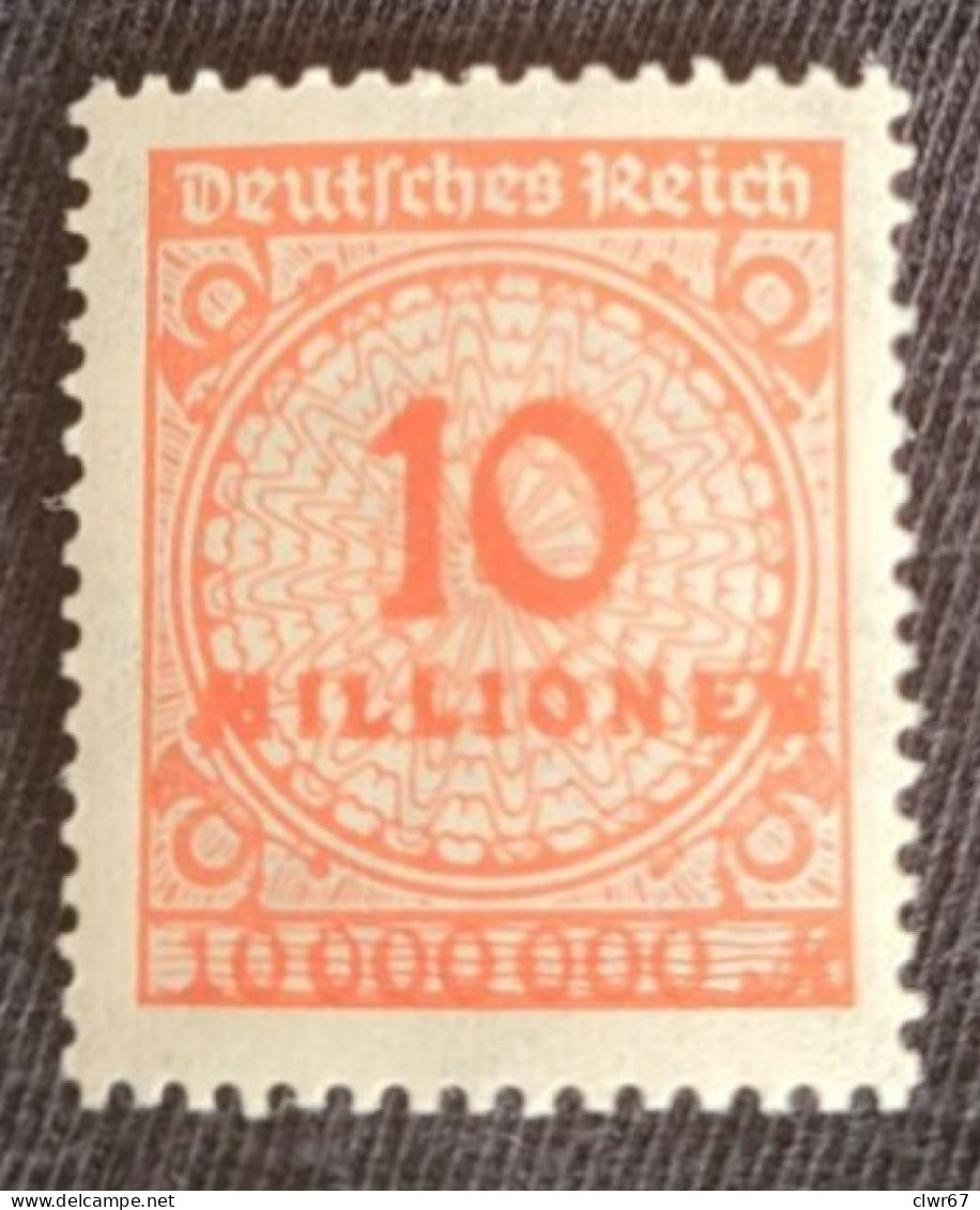 10 Million Deutschen Reich In Der Inflation Serie 1923 Ausgestellt - Gebruikt