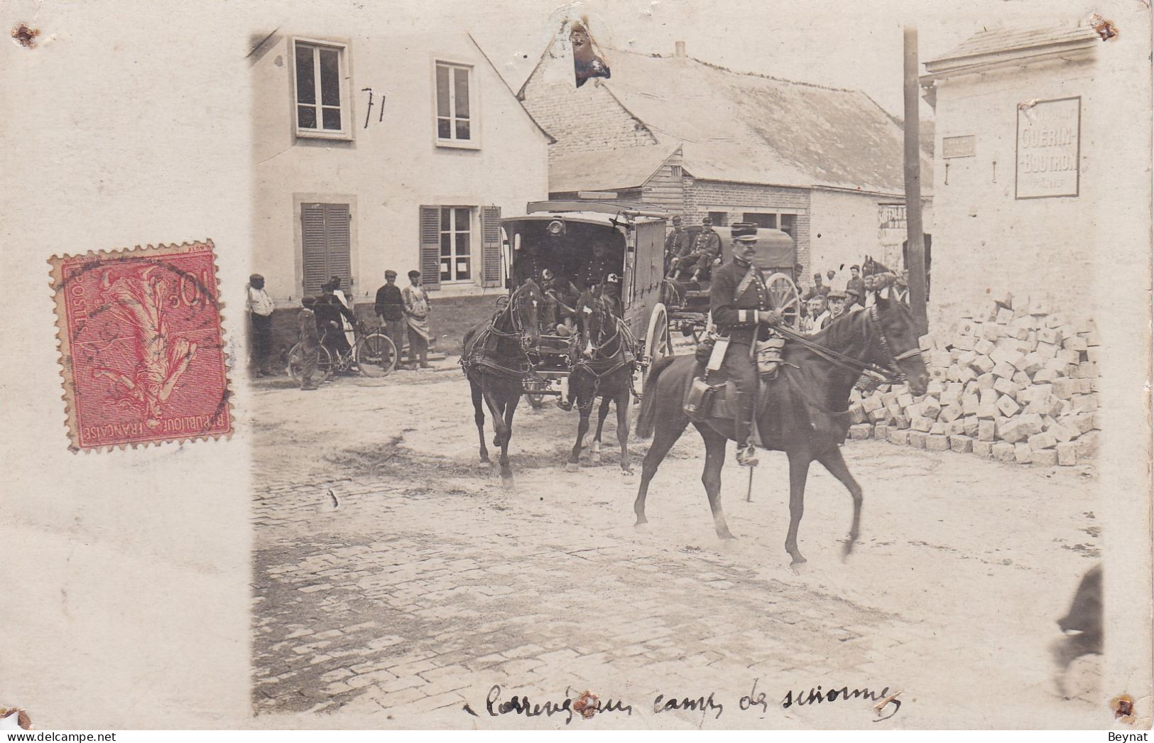 02 SISSONNE MILITAIRE CARTE PHOTO - Sissonne