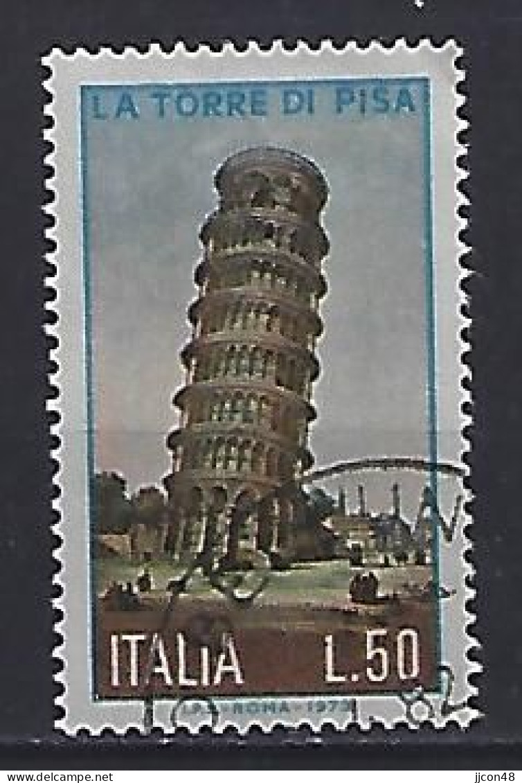 Italy 1973  Schiefen Turmes Von Pisa  (o) Mi.1418 - 1971-80: Oblitérés