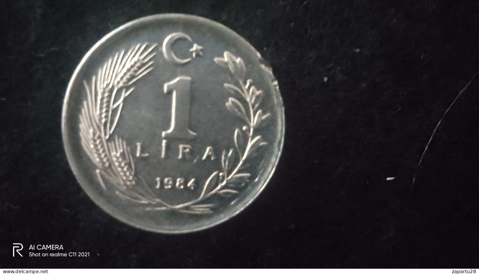 TÜRKİYE 1984-      1   LİRA      XF- - Turquie