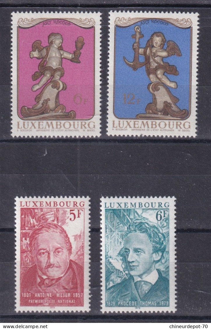 Timbres    Luxembourg Neufs ** Sans Charnières  1979 - Ungebraucht