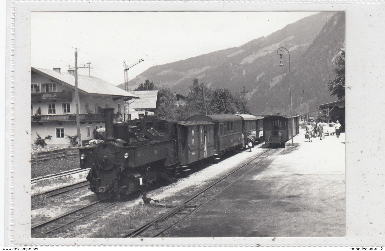 Tramstation Mayrhofen. Photo, No Postcard 12 X 9 Cm. * - Schwaz