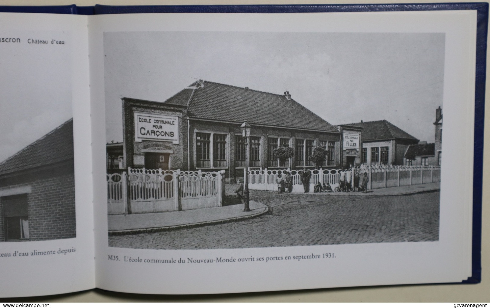 MOUSCRON LUIGNE HERSAUX DOTTIGNIES EN CARTES POSTALES ANCIENNES.  1995. BON ETAT. VOIR IMAGES