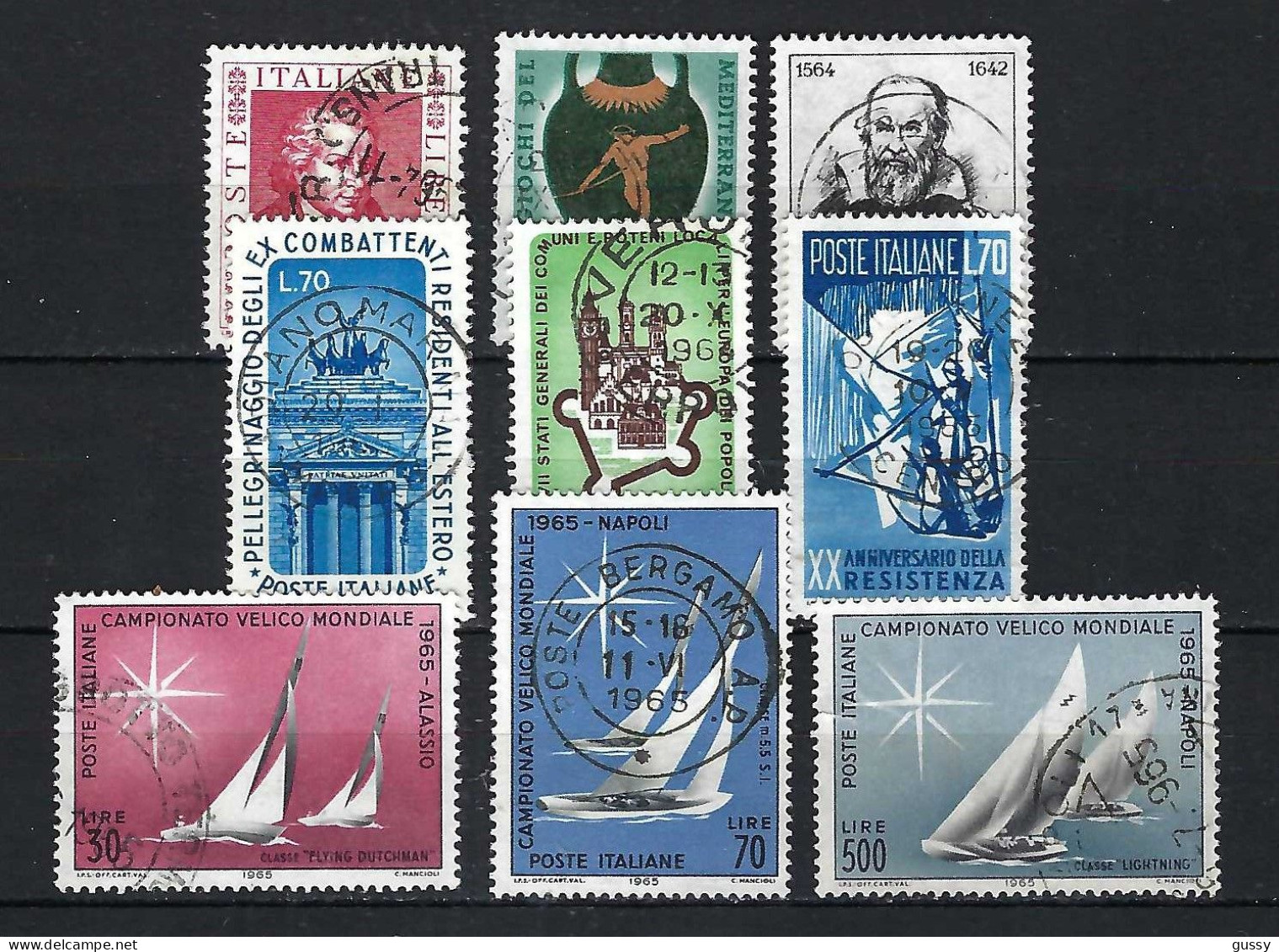 ITALIE Ca. 1964-65: Lot D' Obl. - 1946-60: Used