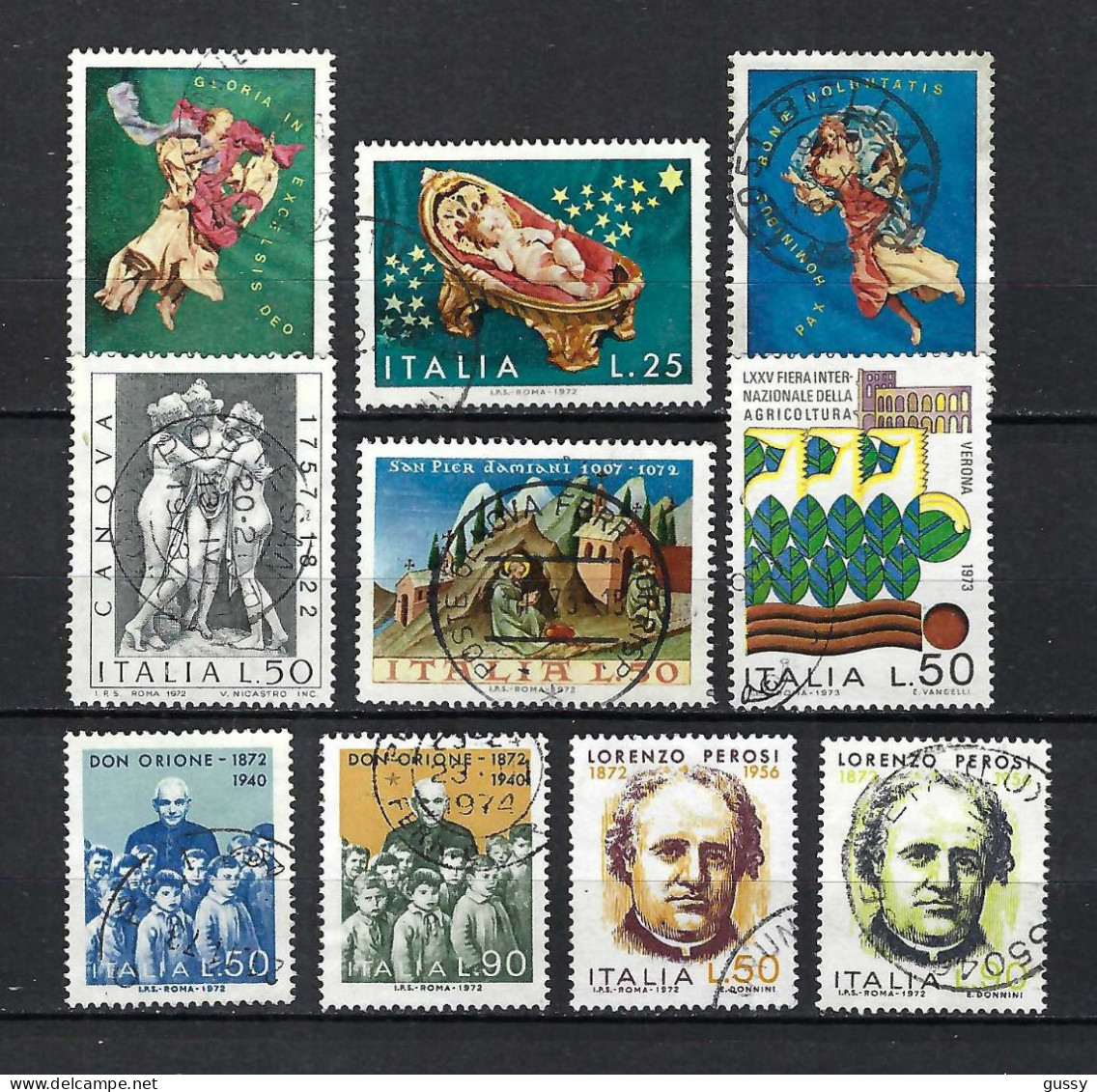 ITALIE Ca. 1972: Lot D' Obl. - 1961-70: Gebraucht