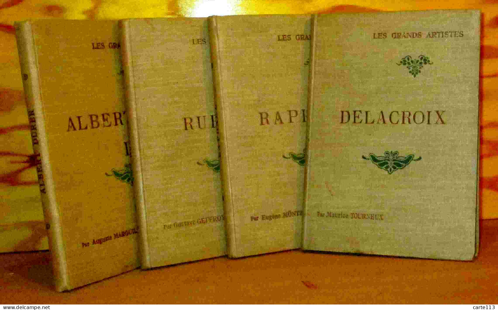 MULTIPLES   - LES GRANDS ARTISTES - RAPHAEL - DELACROIX - RUBENS - ALBERT DURER - 1901-1940