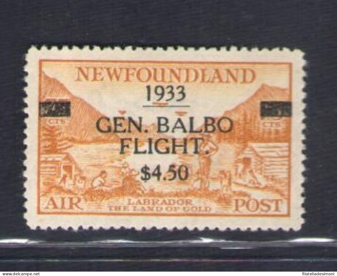 1933 TERRANOVA - NEWFOUNDLAND - SG N. 235 - Balbo - MNH** - Sonstige & Ohne Zuordnung