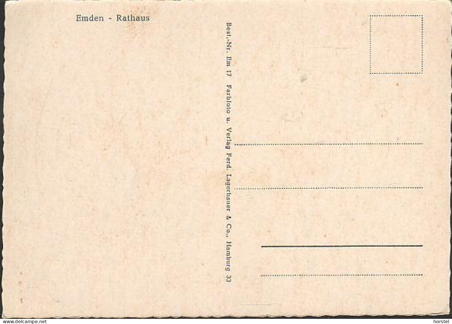 D-26721 Emden - Rathaus - Barkasse - Cars - VW Bus - VW Käfer - Sportwagen - Emden