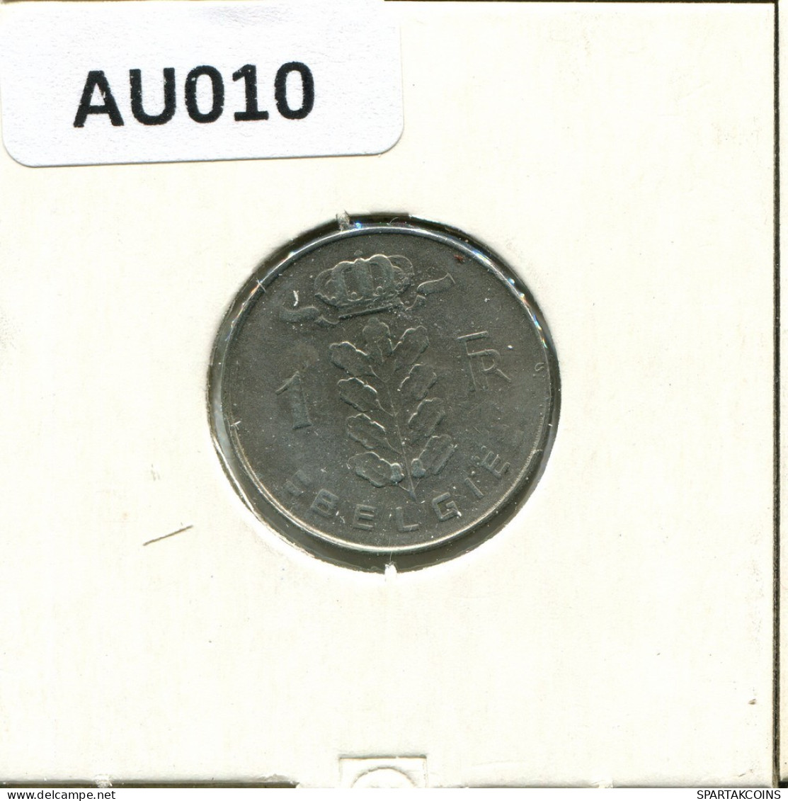 1 FRANC 1971 DUTCH Text BELGIEN BELGIUM Münze #AU010.D.A - 1 Franc