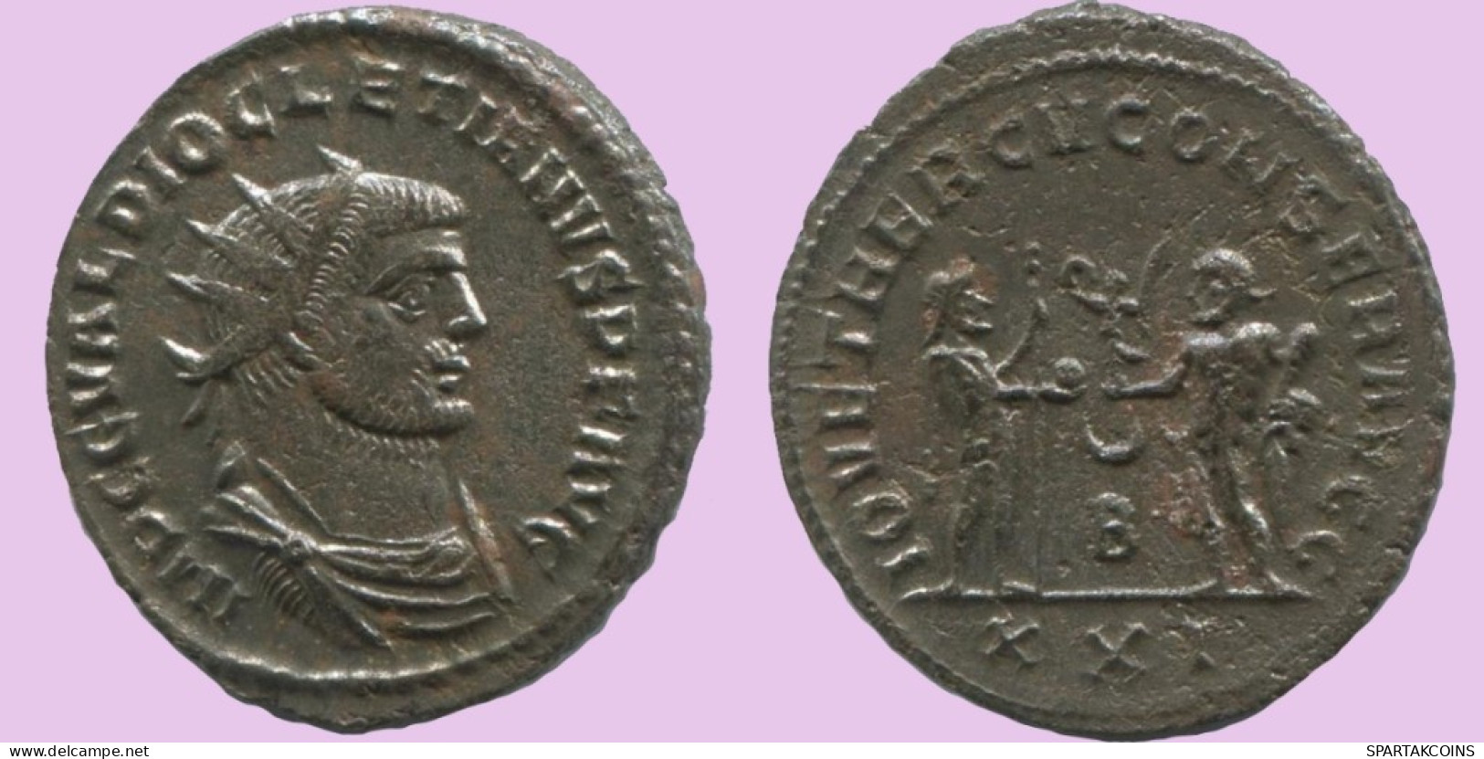 DIOCLETIAN ANTONINIANUS Antioch (? B/XXI) AD293 IOVETHERCVCONSER. #ANT1873.48.F.A - La Tetrarchia E Costantino I Il Grande (284 / 307)