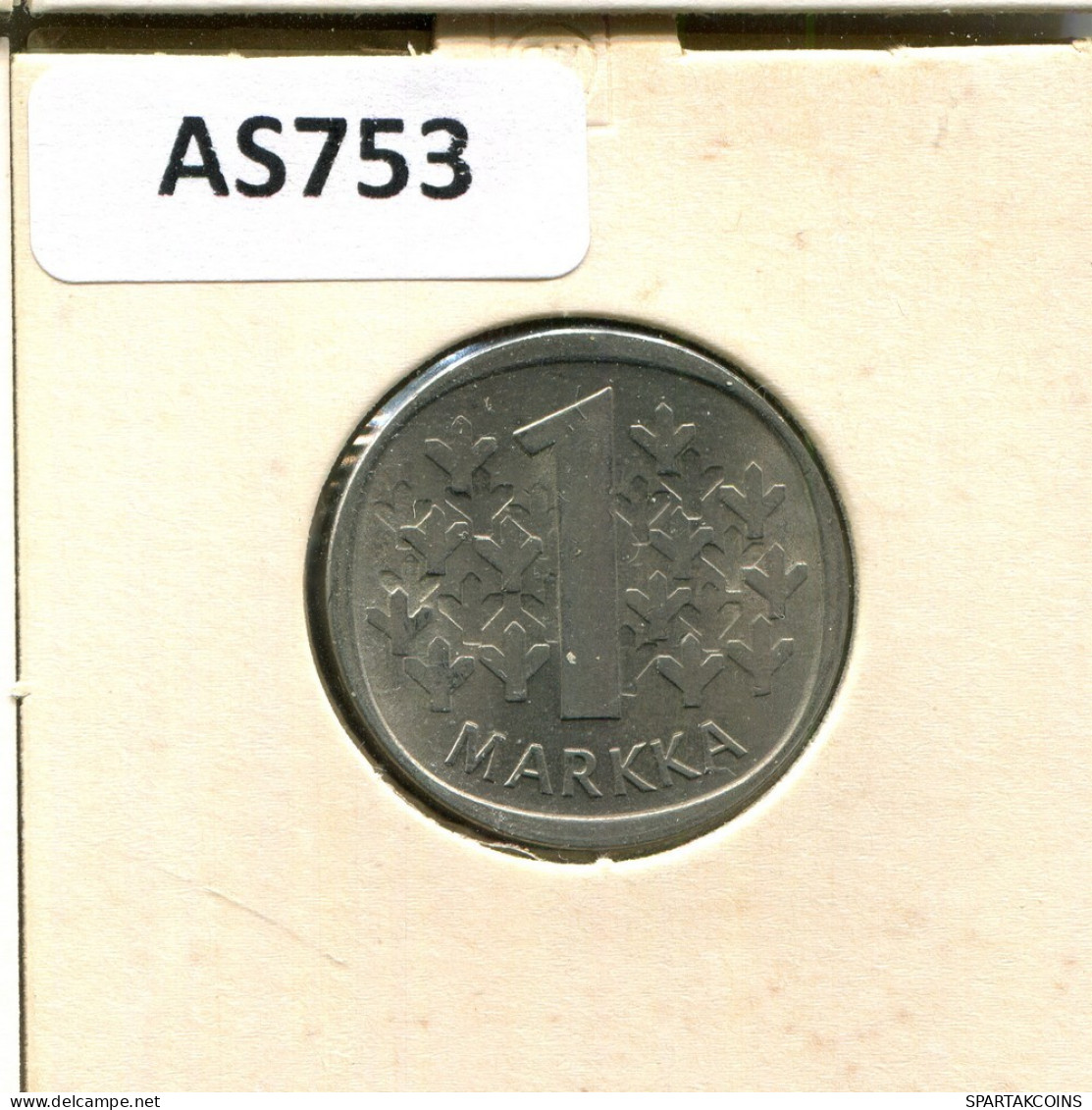 1 MARKKA 1983 FINLANDE FINLAND Pièce #AS753.F.A - Finland