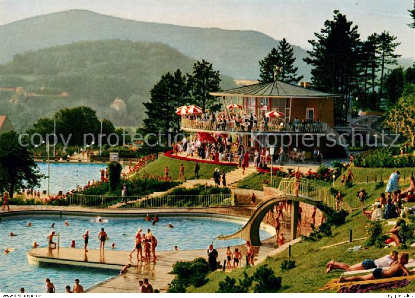 73103181 Bad Kissingen Terrassen Schwimmbad Am Ballinghain Bad Kissingen - Bad Kissingen