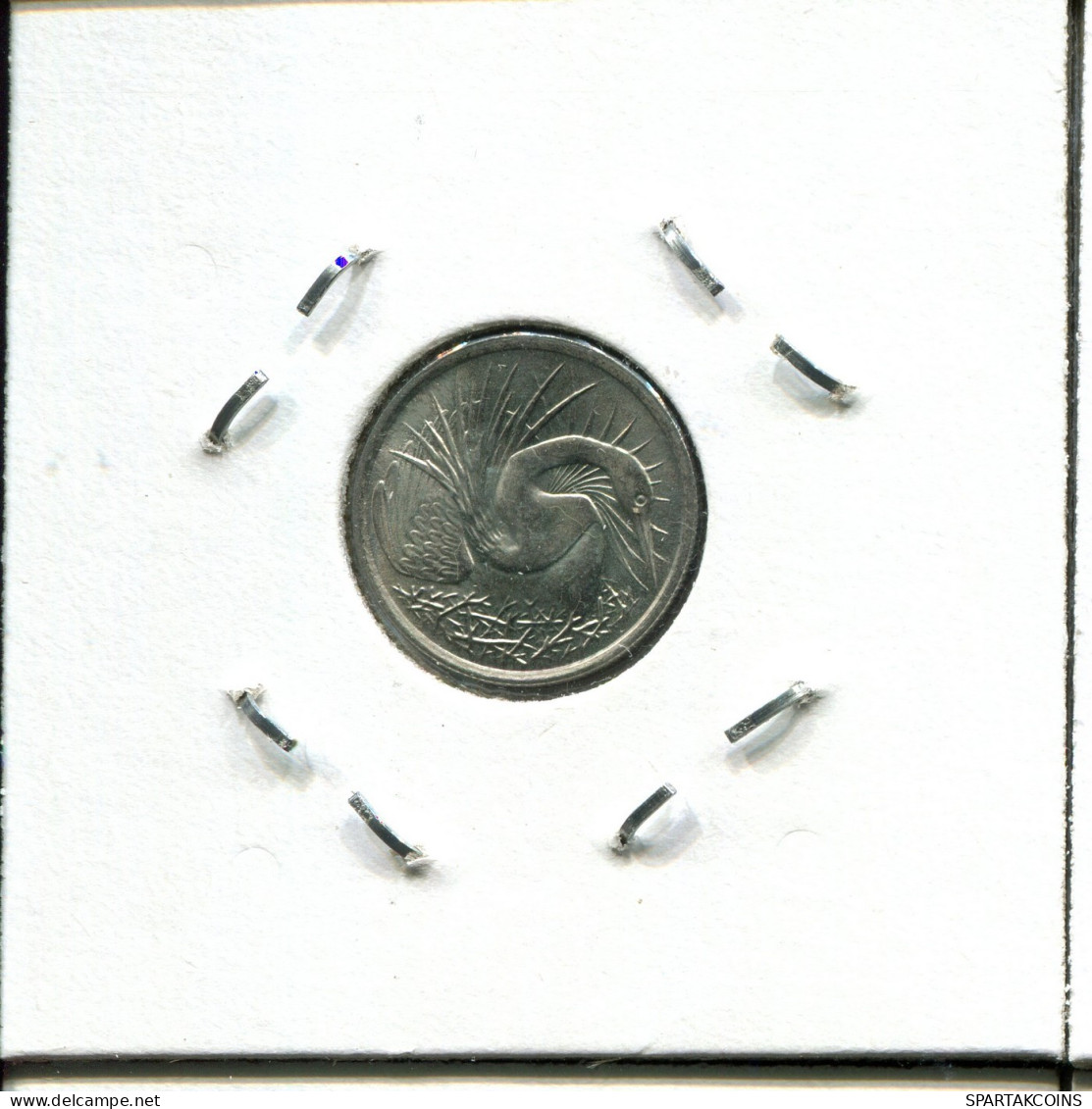 5 CENTS 1981 SINGAPORE Coin #AX121.U.A - Singapore