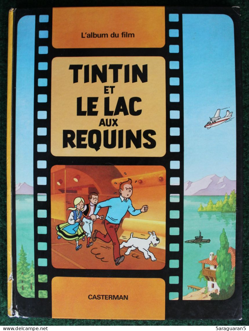 BD TINTIN - Le Lac Aux Requins - EO 1973 - Tintin