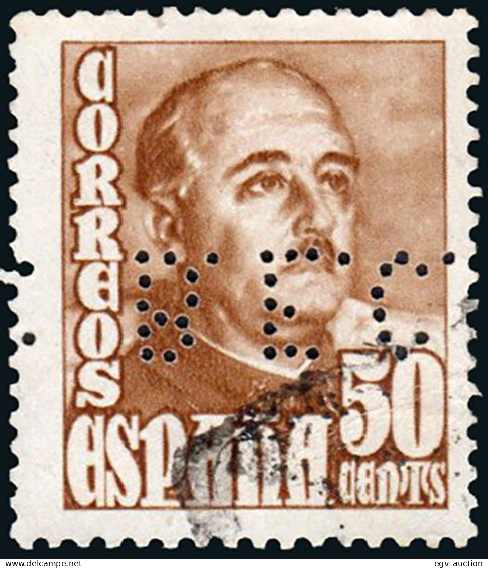 Madrid - Perforado - Edi O 1022 - "B.E.C." - Used Stamps
