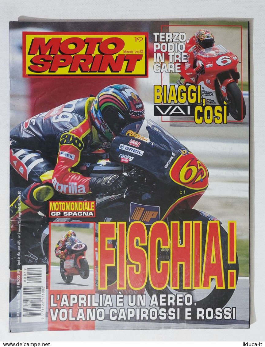 34922 Motosprint A. XXIII N. 19 1998 - GP Spagna Vincono Rossi E Capirossi - Motoren