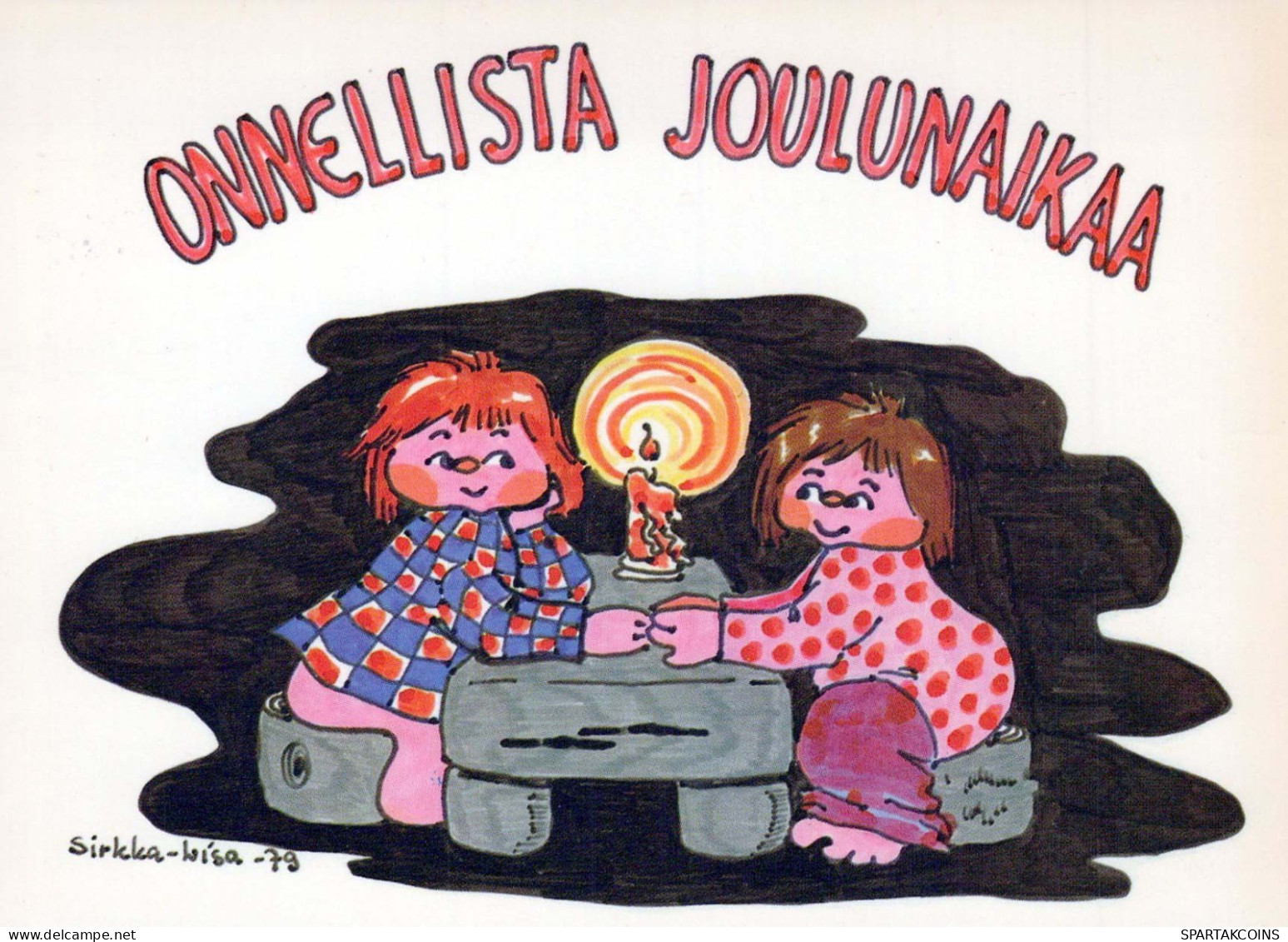 NIÑOS HUMOR Vintage Tarjeta Postal CPSM #PBV137.ES - Cartes Humoristiques