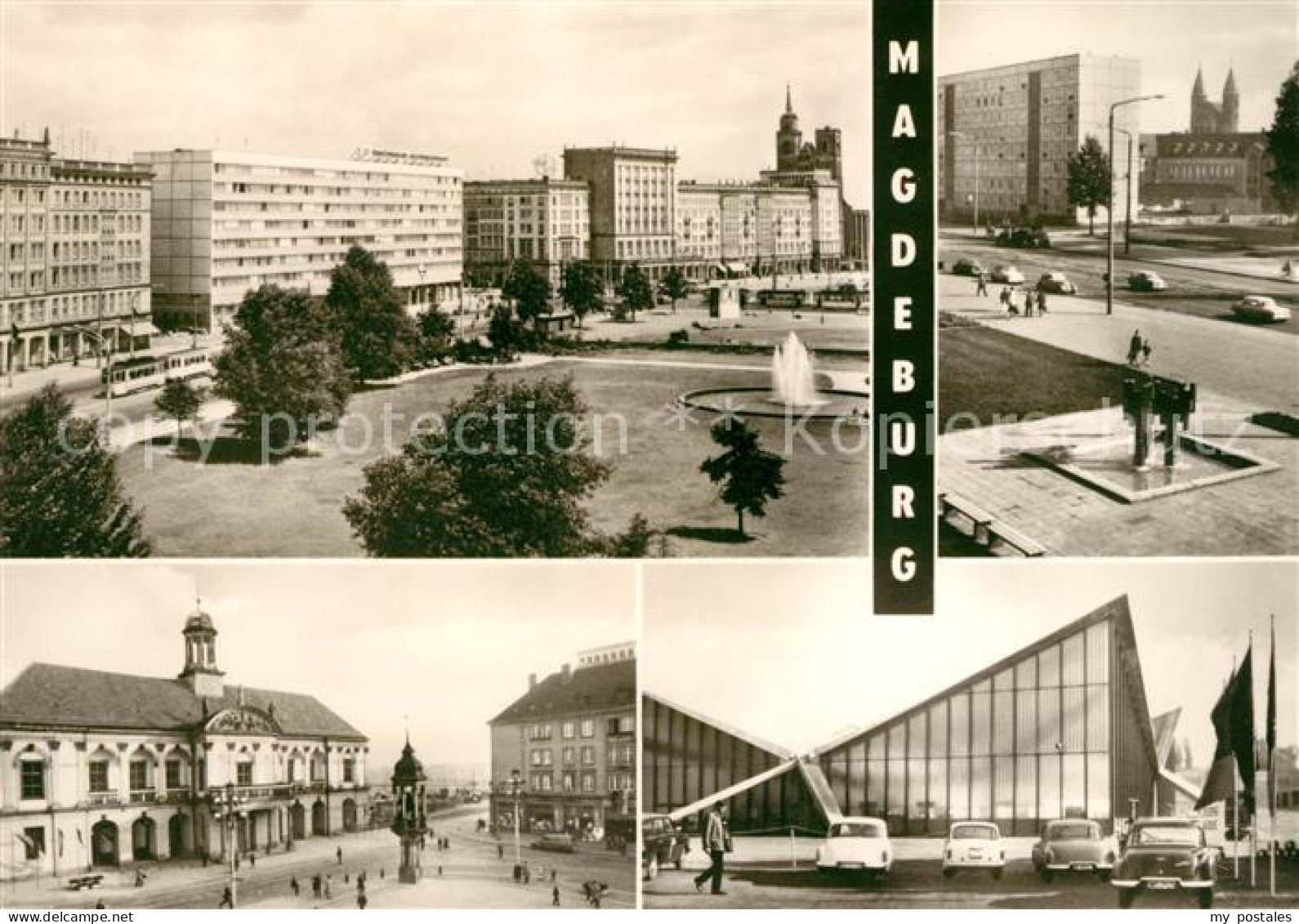 73100615 Magdeburg Wilhelm Pieck Allee Karl Marx Strasse Rathaus Magdeburg - Magdeburg