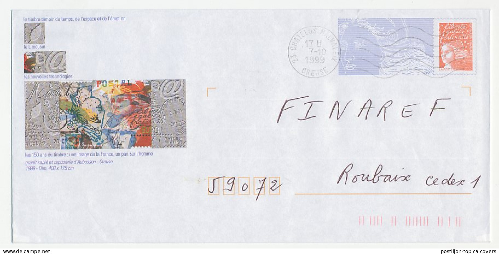 Postal Stationery / PAP France 1999 Stamps - 150 Years - @ - Sonstige & Ohne Zuordnung