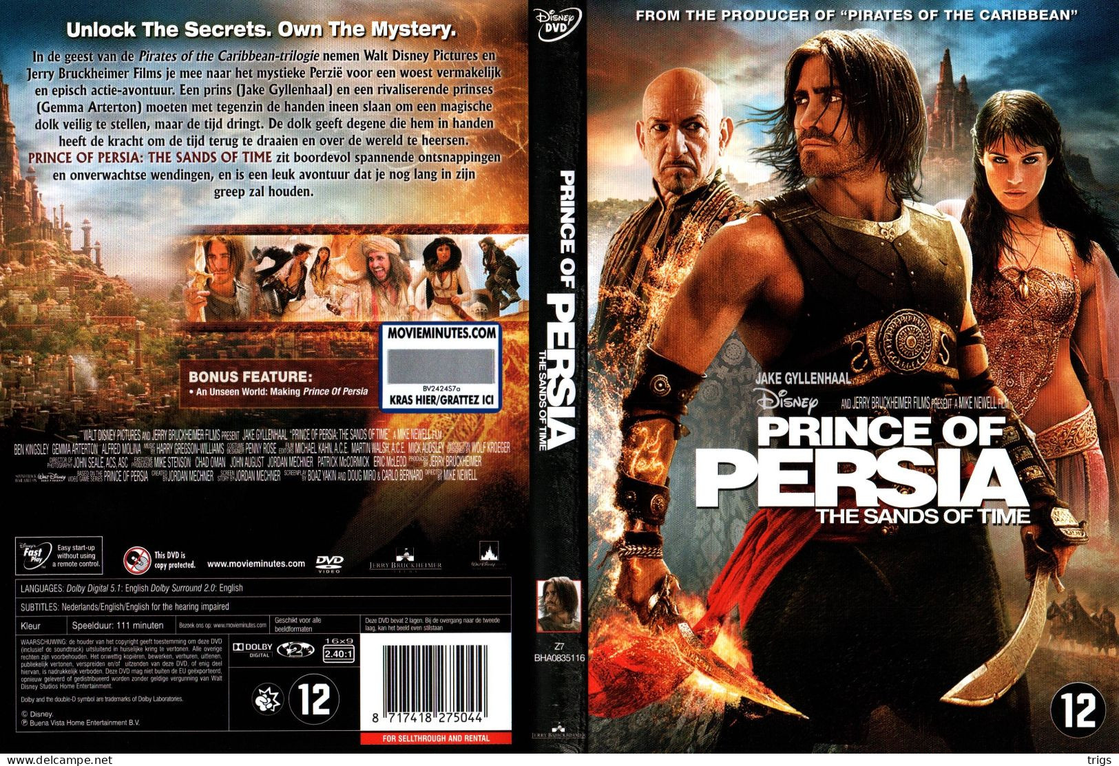 DVD - Prince Of Persia: The Sands Of Time - Action, Aventure