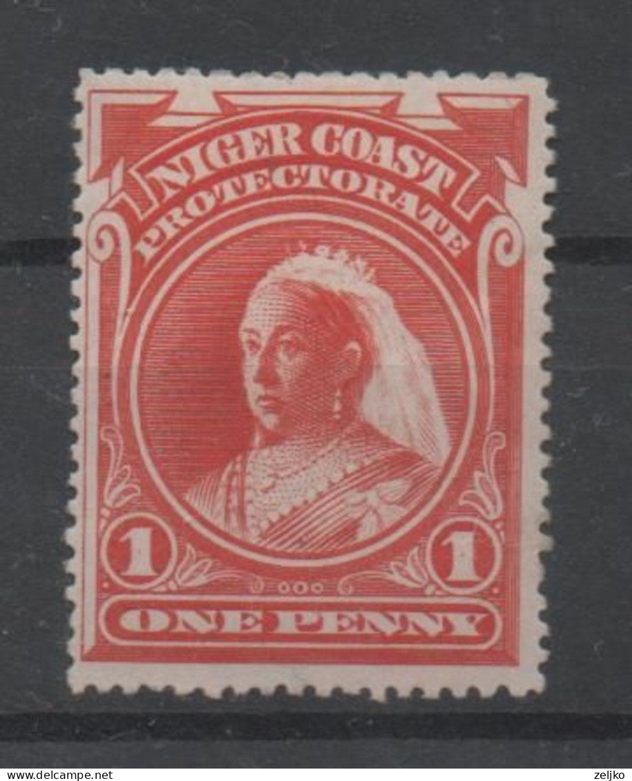 Niger Coast Protectorate, MH, 1894, Michel 23 - Nigeria (...-1960)