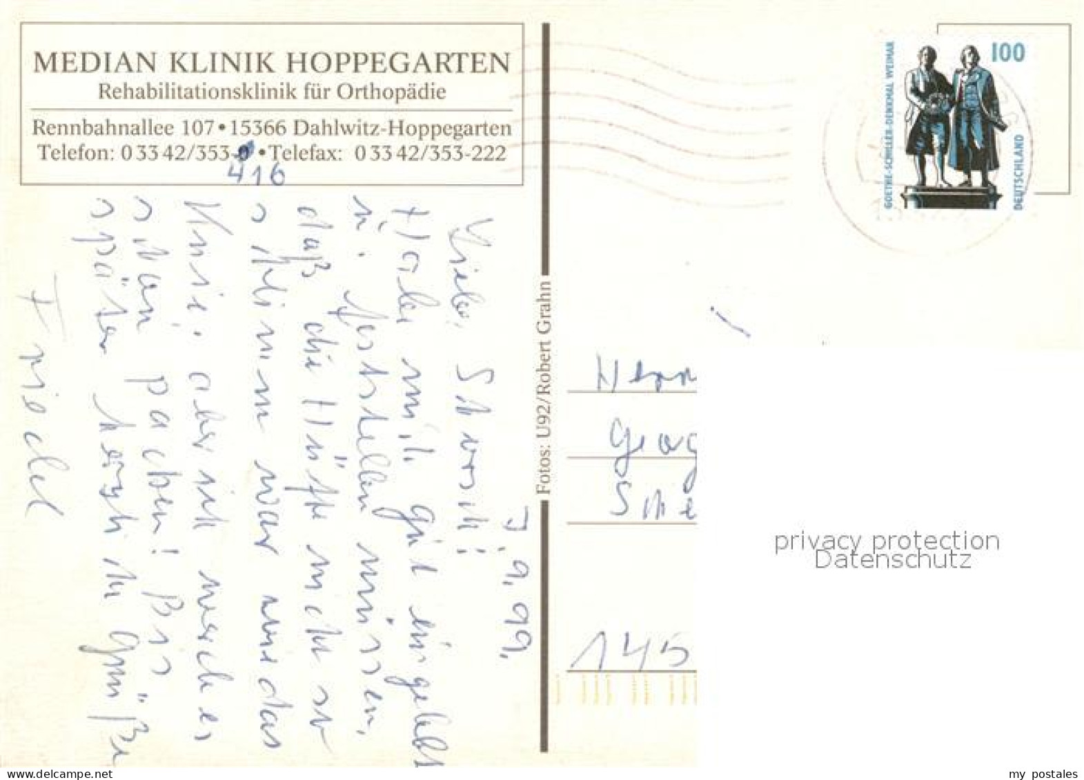 73097930 Hoppegarten Medianklinik Hoppegarten Hoppegarten - Dahlwitz-Hoppegarten