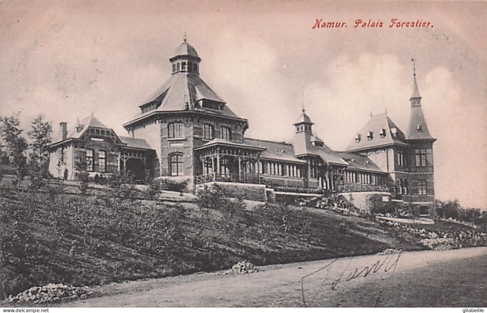 NAMUR -  Palais Forestier - 1909 - Namur