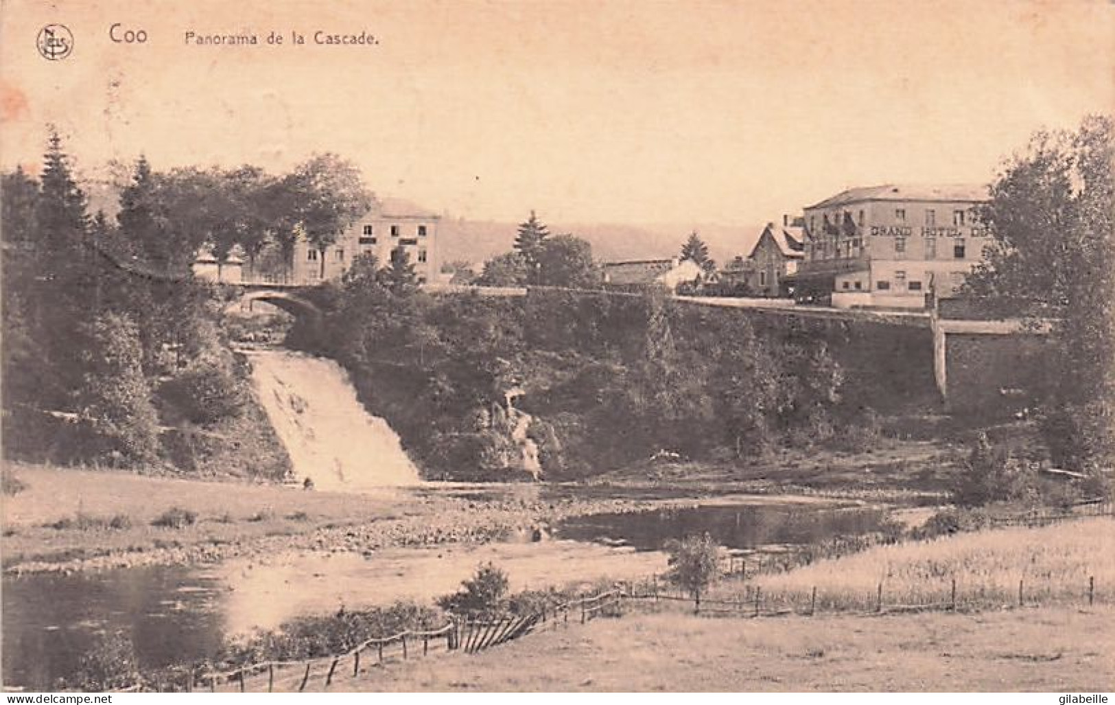 Stavelot - COO - Panorama De La Cascade - 1922 - Stavelot