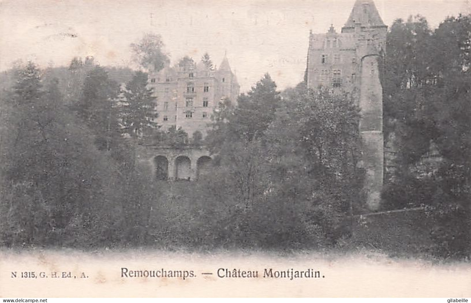 Aywaille -  REMOUCHAMPS - Chateau Montjardin - Aywaille