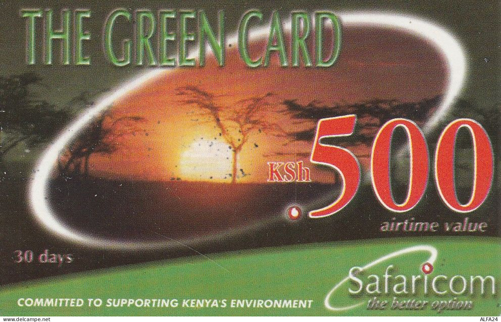 PREPAID PHONE CARD KENIA  (CZ2385 - Kenya