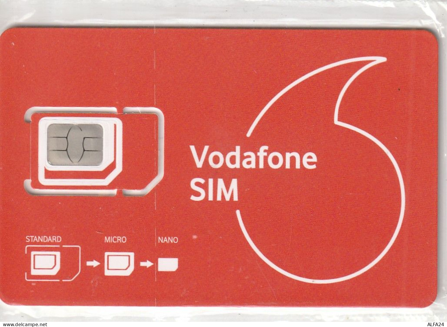 GSM SIM VODAFONE  (CZ2152 - GSM-Kaarten, Aanvulling & Voorafbetaald