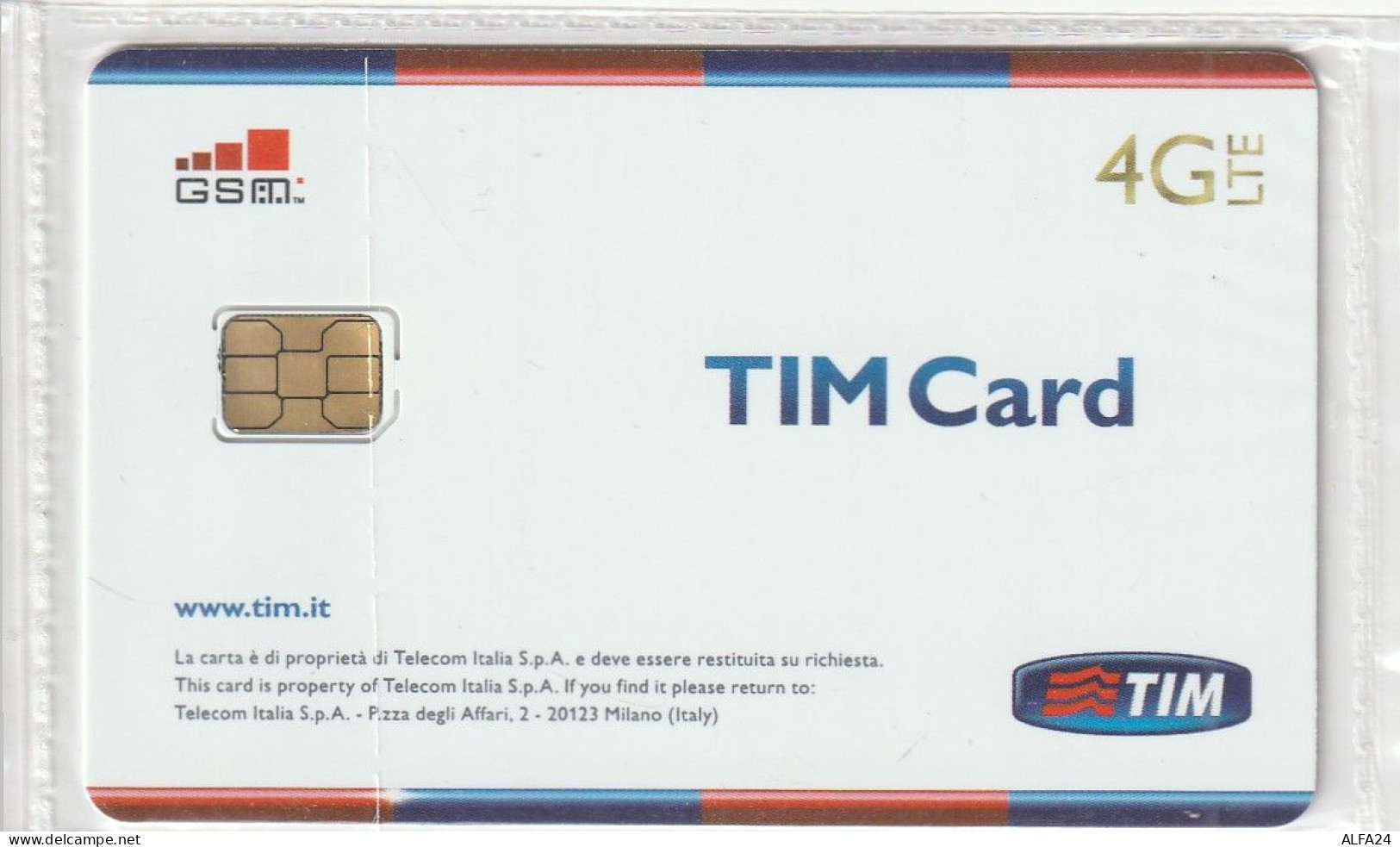 GSM SIM TIM   (CZ2140 - GSM-Kaarten, Aanvulling & Voorafbetaald