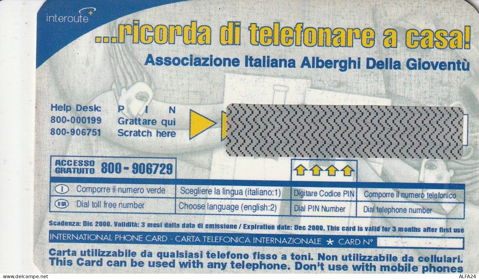 PREPAID PHONE CARD ITALIA  (CZ2010 - Public Ordinary