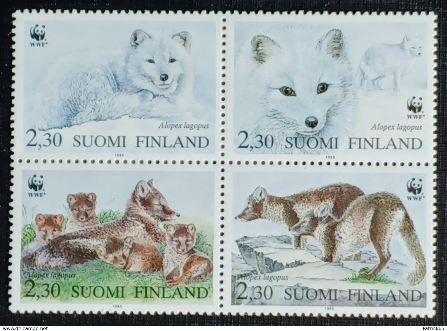 Finland 1993 WWF Natuur Yv.nrs.1166/69  MNH-Postfris-XXX - Ungebraucht