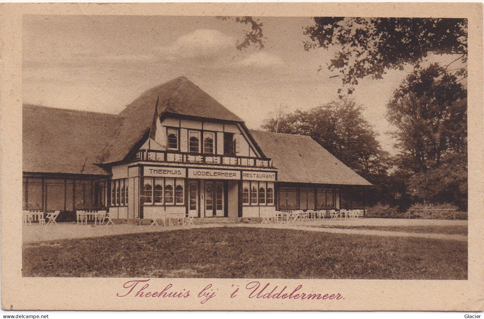 Theehuis Bij T' Uddelmeer - Ede - Gelderland - Restaurant - Uitg. Nauta - Velsen - Ede