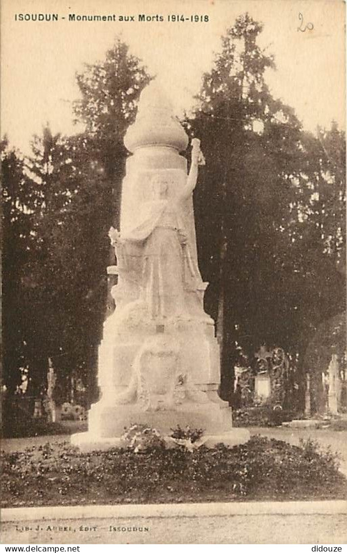 36 - Issoudun - Monument Aux Morts I9I1-I918 - CPA - Voir Scans Recto-Verso - Issoudun