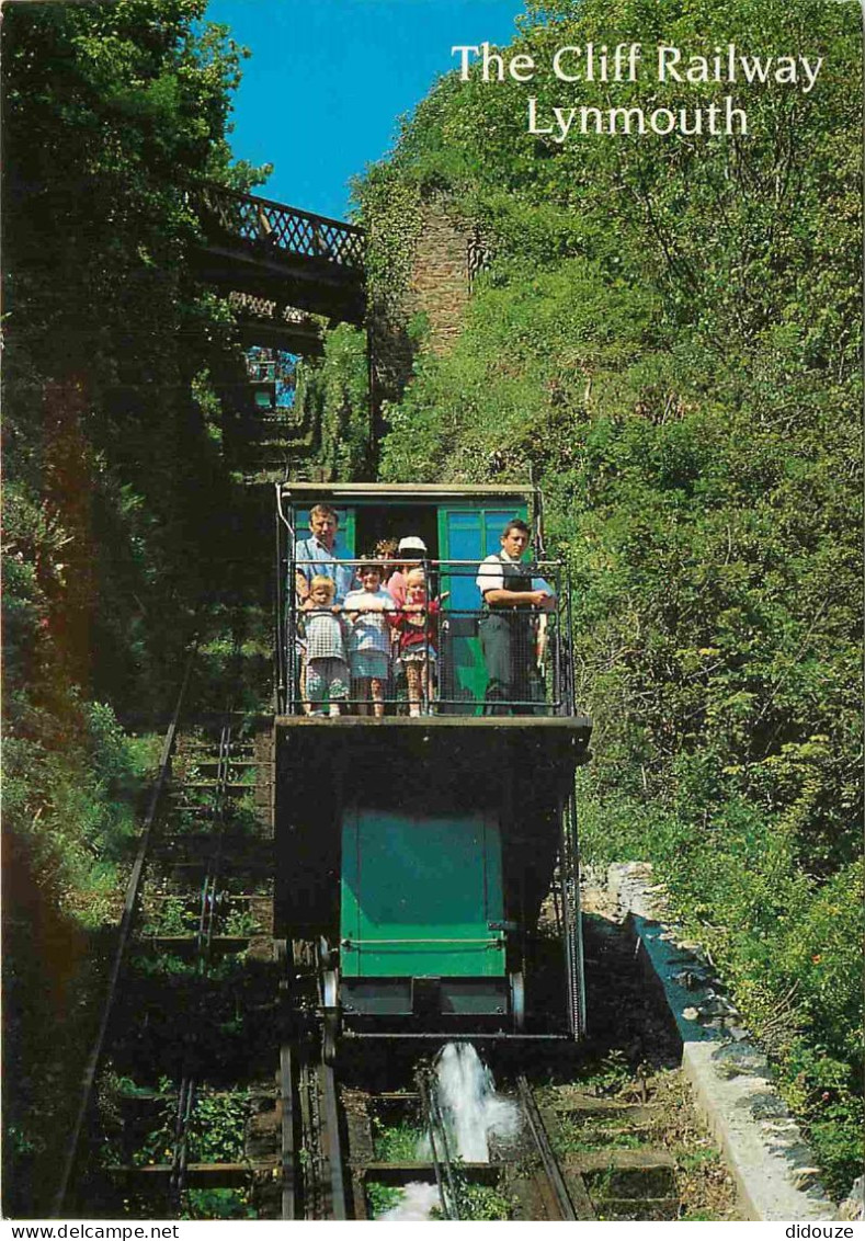 Trains - Funiculaires - Lynmouth - The Cliff Railway - CPM - Voir Scans Recto-Verso - Funiculaires