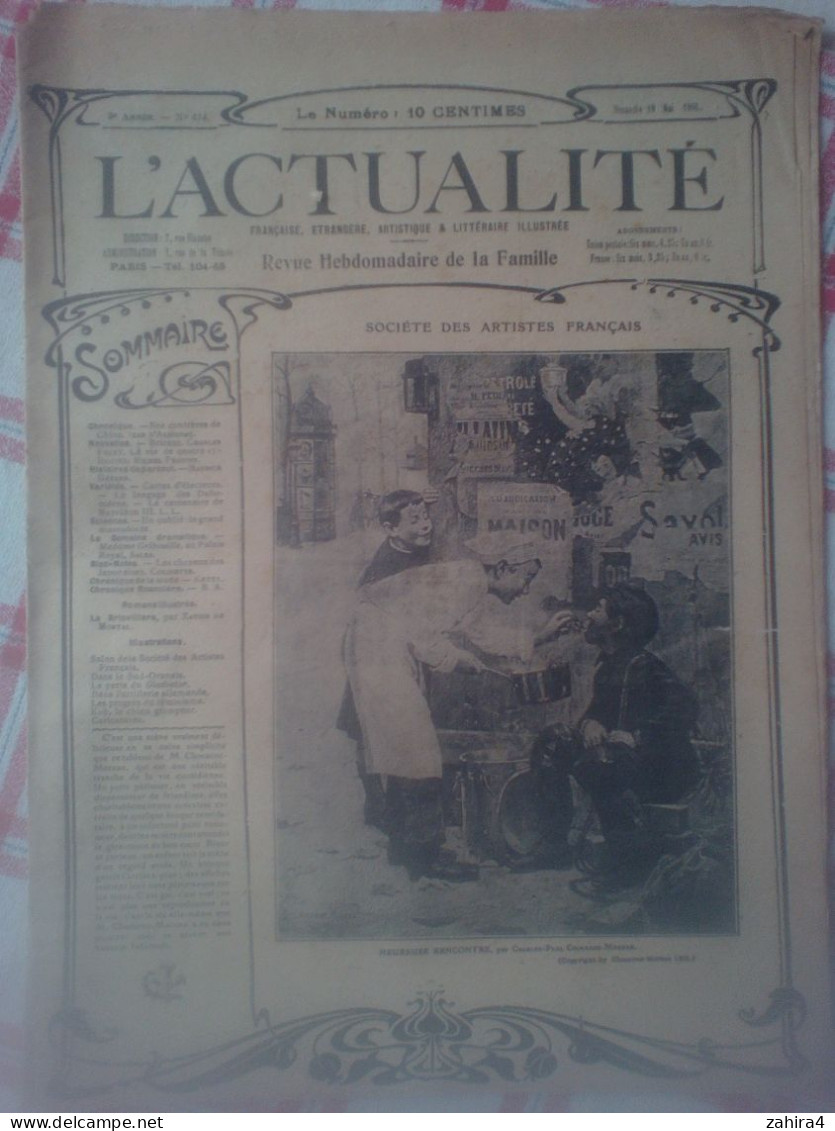 L'Actualité 434 Heureuse Rencontre Moreau Chine Albignac Provins Gérard Sales Gladiators St-Paul Kob Chien Grimpeur Mode - 1900 - 1949