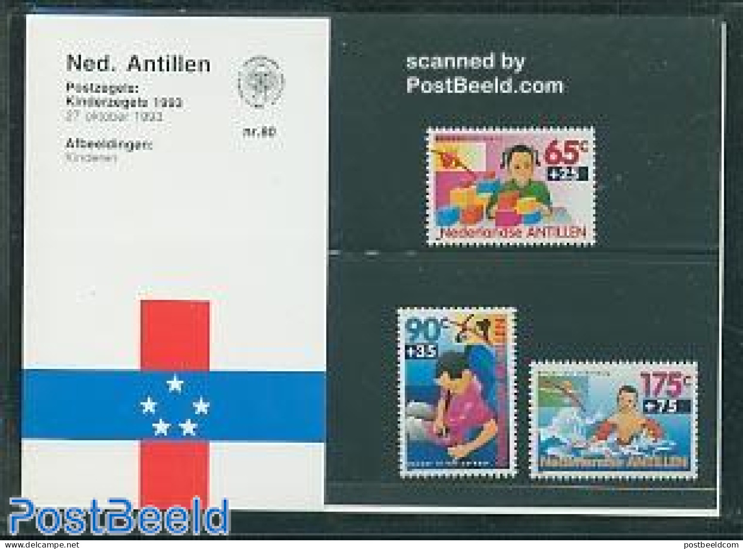 Netherlands Antilles 1993 Child Welfare Pres. Pack 80, Mint NH, Sport - Transport - Various - Fire Fighters & Preventi.. - Brandweer