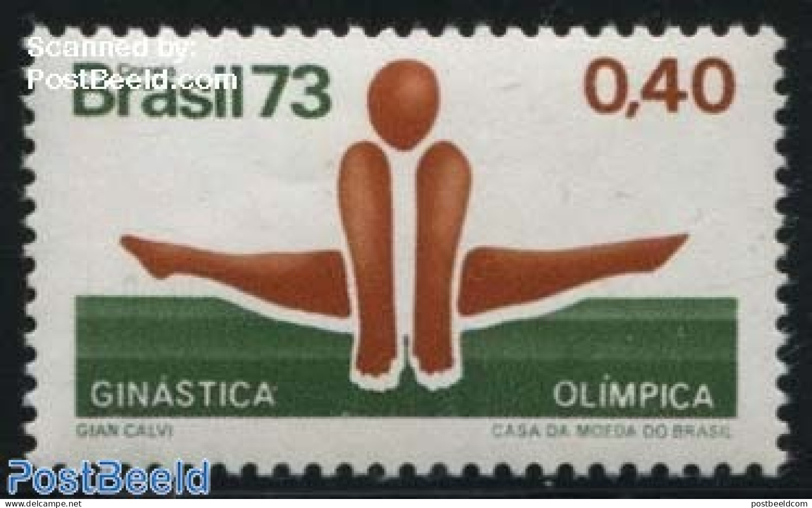 Brazil 1973 Gymnastics 1v, Mint NH, Sport - Gymnastics - Sport (other And Mixed) - Nuovi