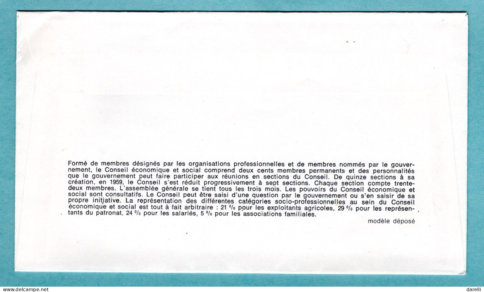 FDC France 1977 - Conseil économique Et Social - YT 1957 - Paris - 1970-1979